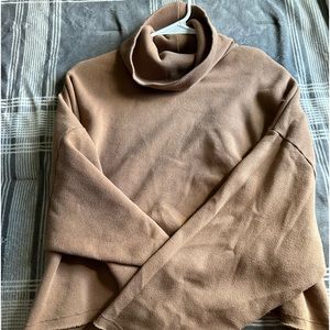 American Eagle Crop Turtleneck Sweater